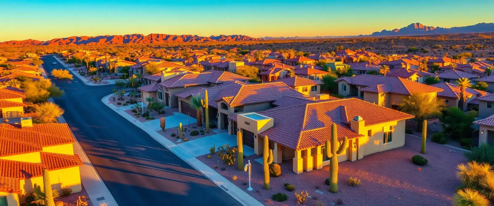 Arizona residential neighborhood